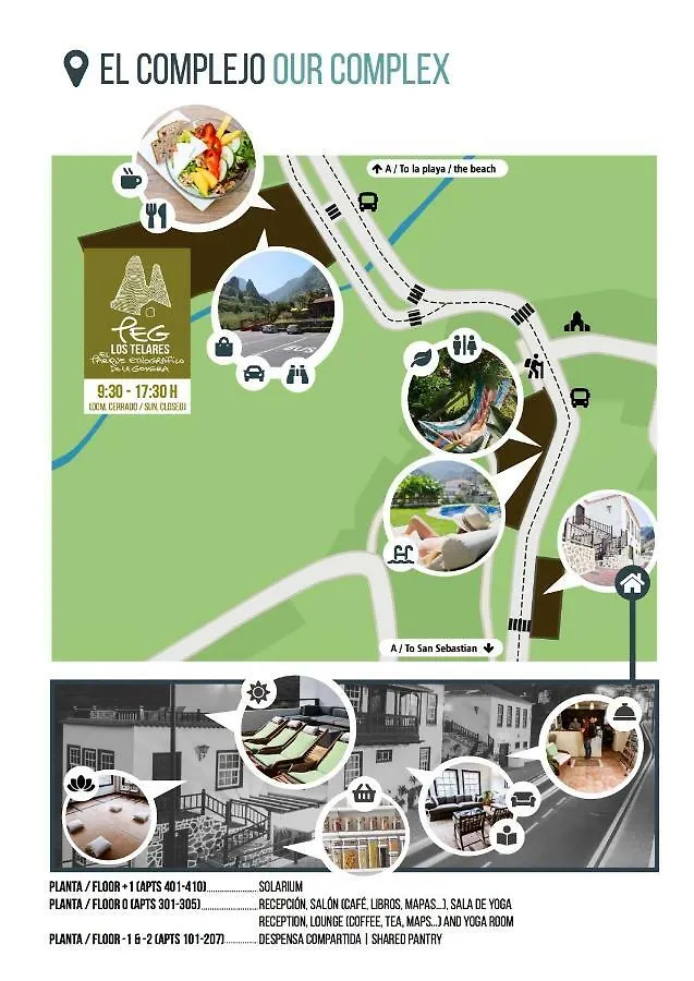 Apartamentos Los Telares Hermigua 0*,  Spain
